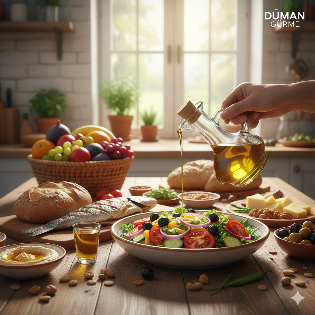 Sağlığın Sırrı: Zeytin ve Zeytinyağının Akdeniz Diyeti'ndeki Yeri