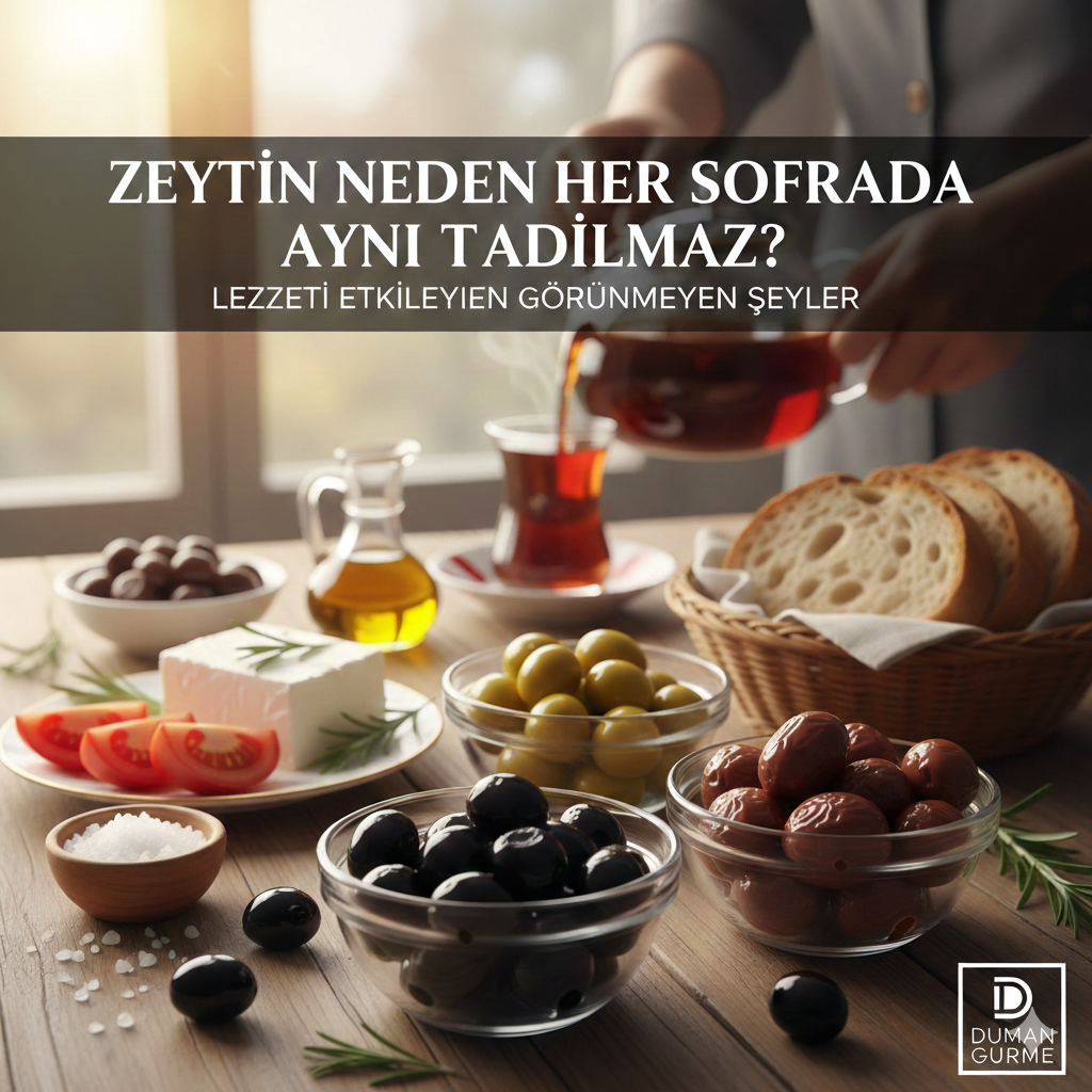 Zeytin Neden Her Sofrada Aynı Tadılmaz?