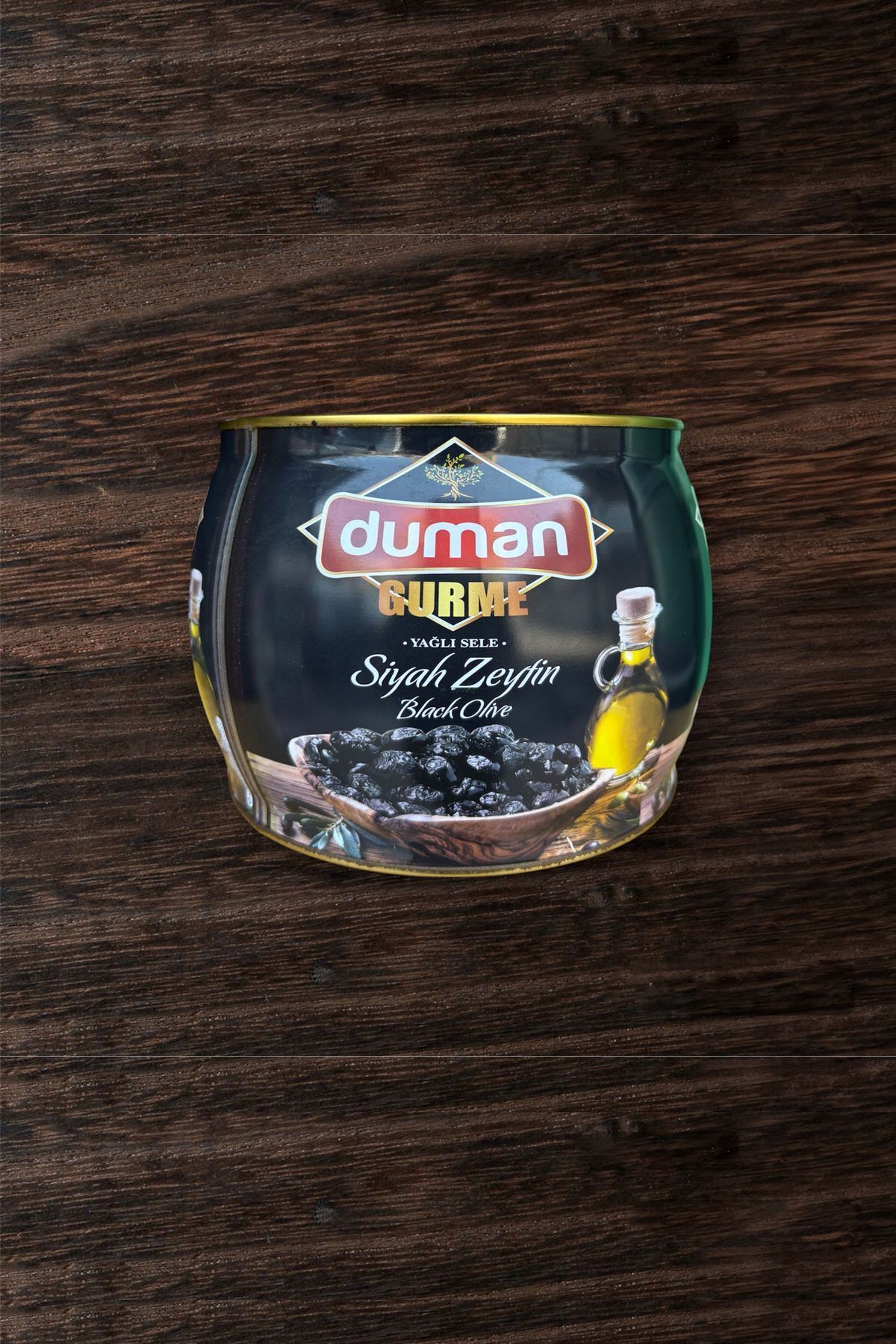 Duman Gurme Gemlik Yağlı Sele Siyah Zeytin 260-290 Klb 1,5 KG