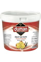 Duman Gurme Biberli Yeşil Zeytin 5 KG