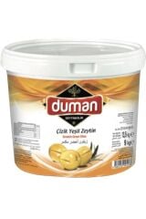 Duman Gurme Çizik Yeşil Zeytin 5 KG