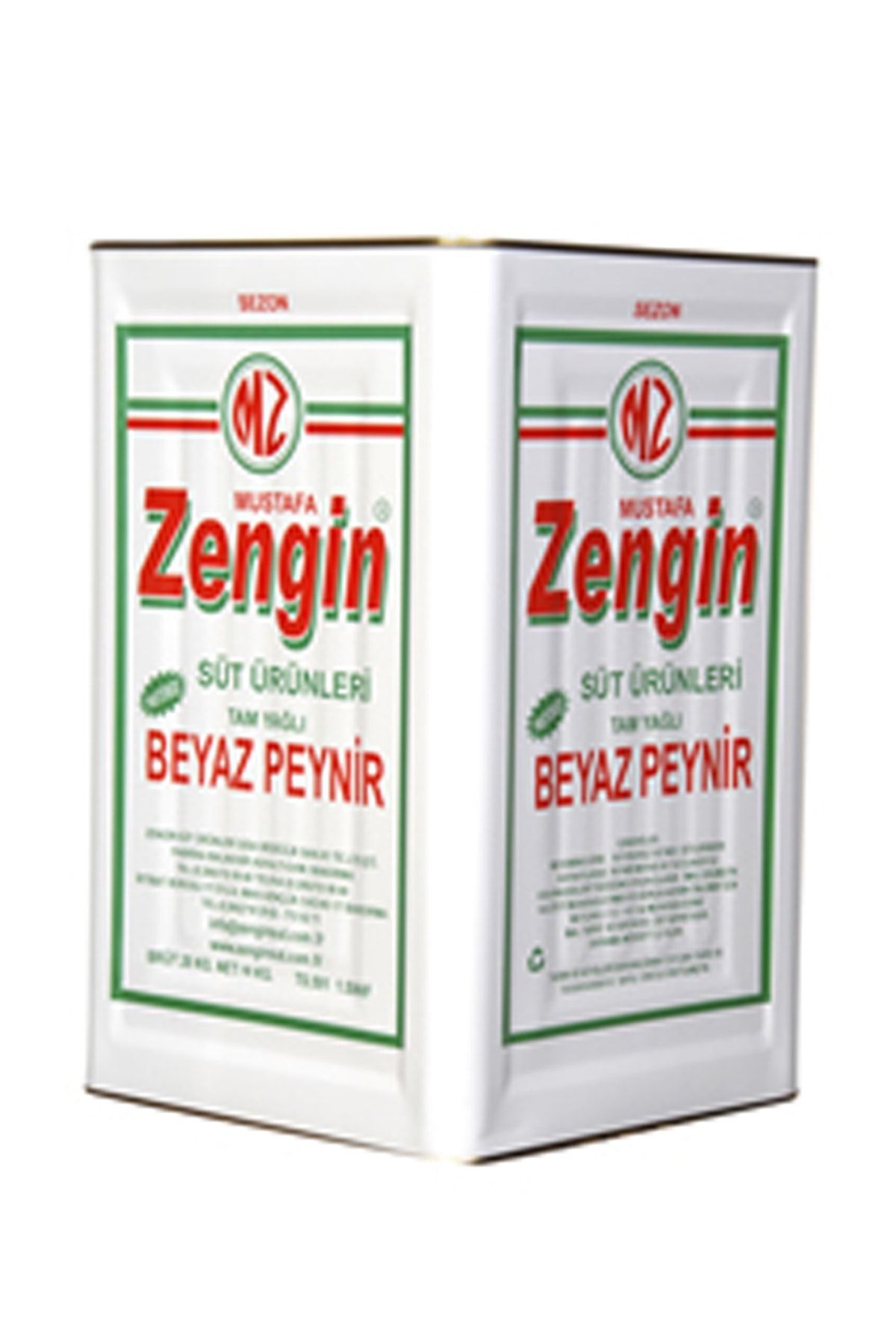 Kahvaltılık Tam Yağlı Klasik Sezon Beyaz Peynir 18 KG