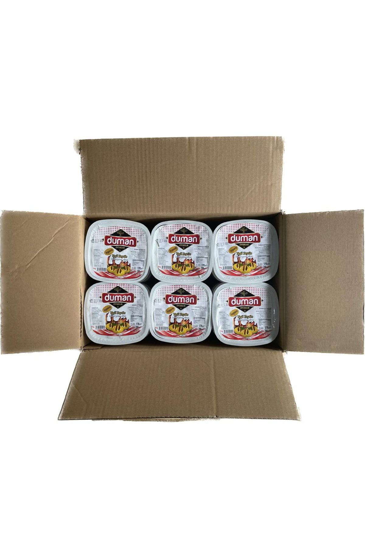 Duman Gurme Izgara Yeşil Zeytin 30 Adet 200 GR