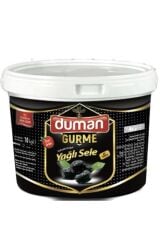 Duman Gurme Gemlik Yağlı Sele Siyah Zeytin XS (350-380) Klb 5 KG
