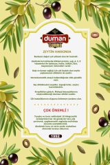 Duman Gurme Gemlik Yağlı Sele Siyah Zeytin L (230-260) Klb 10 KG