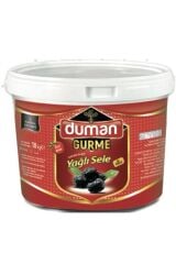 Duman Gurme Gemlik Yağlı Sele Siyah Zeytin L (230-260) Klb 10 KG
