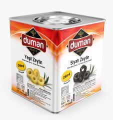 Duman Gurme Dilimli Siyah Zeytin 8 KG