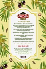 Duman Gurme Gemlik Yağlı Sele Siyah Zeytin (201-230)  10 KG