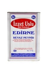 İzzet Uslu Teneke Beyaz Peynir | 18 kg Net (20 kg Brüt) – Usta Lezzeti
