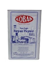Kobak Premium Teneke Beyaz Peynir | 18 kg Net (20 kg Brüt) – Premium Kalite